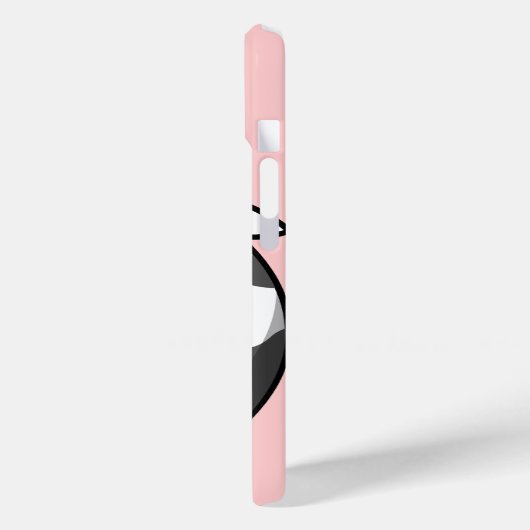 Cute Koe Cartoon Character Case-Mate iPhone Case (Achterkant / Links)