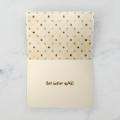 Cute koe for Get Well Kaart (Binnen)