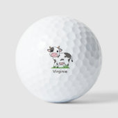 Cute Koe Golfballen (Voorkant)