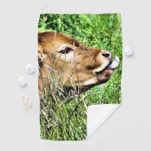 CUTE KOE GOLFHANDDOEK (Insitu)