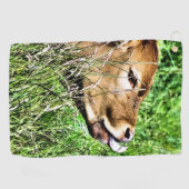 CUTE KOE GOLFHANDDOEK (Horizontaal)