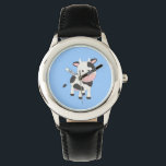 Cute koe horloge<br><div class="desc">Kleine koe stuiten</div>