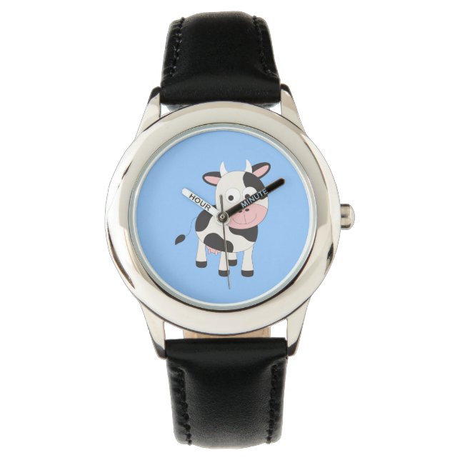 Cute koe horloge (Voorkant)
