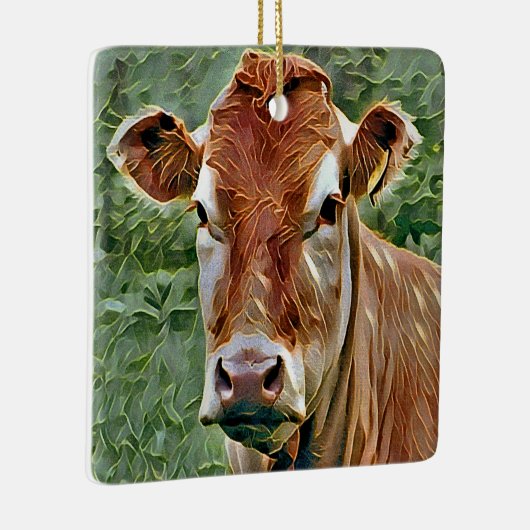 CUTE KOE KERAMISCH ORNAMENT (Rechts)