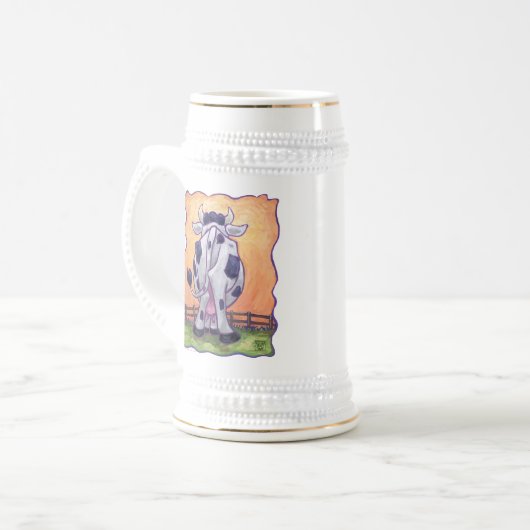 Cute Koe Kitchen Accessoires Bierpul (Voorkant links)