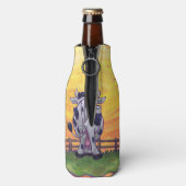 Cute Koe Kitchen Accessoires Flesjeskoeler (Fles Achterkant)