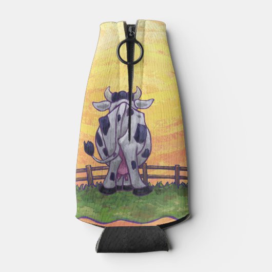 Cute Koe Kitchen Accessoires Flesjeskoeler (Achterkant)