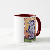 Cute Koe Kitchen Accessoires Mok (Voorkant rechts)