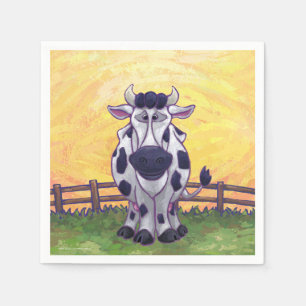 Cute Koe Kitchen Accessoires Servet