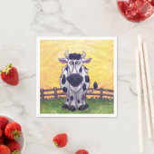 Cute Koe Kitchen Accessoires Servetten (Insitu)