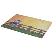 Cute Koe Kitchen Accessoires Snijplank (Hoek)