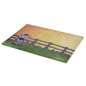 Cute Koe Kitchen Accessoires Snijplank (Hoek)