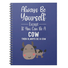 Cute Koe Liefhebber Cadeaus Grappige Boer Boerderi Notitieboek