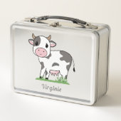 Cute Koe Metal Lunch Box (Voorkant)