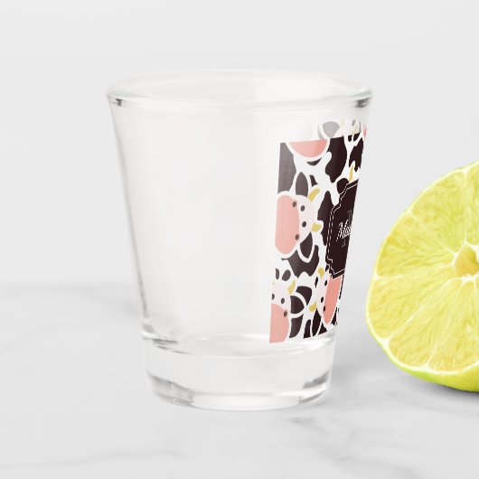 Cute Koe Pattern Shot Glas (Links)