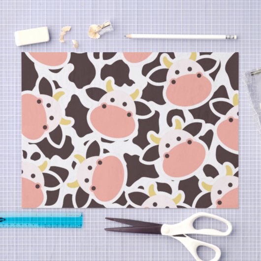 Cute Koe Pattern Tissuepapier (Craft)