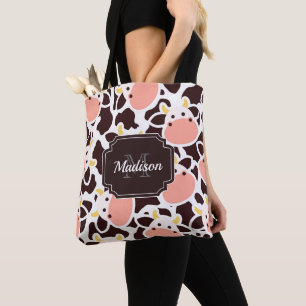 Cute Koe Pattern Tote Bag