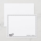 Cute Koe persoonlijke notitiekaart Notitiekaartje (Voorkant / Achterkant)