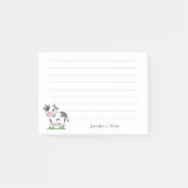 Cute Koe Post-it® Notes (Voorkant)