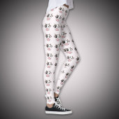 Cute Koe Roze Legging