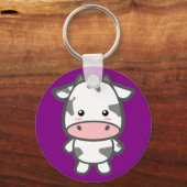 Cute Koe Sleutelhanger (Voorkant)