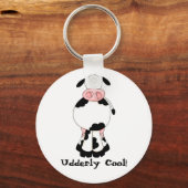 Cute Koe Sleutelhanger (Voorkant)