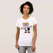 Cute Koe T-shirt (Voorkant volledig)