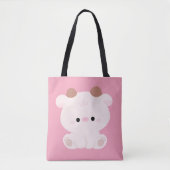 Cute Koe Tote Bag (Voorkant)