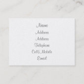 CUTE KOE VISITEKAARTJE (Achterkant)