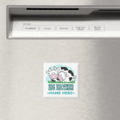 Cute Koeien Big Brother Magneet (Insitu (Vaatwasser))