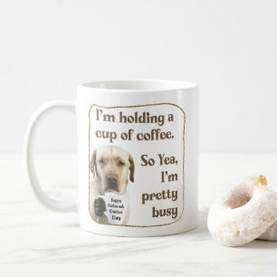 Cute koffiedrink Labrador-Mok Koffiemok
