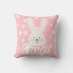 CUTE KONIJN GELUKKIGE PASEN FESTDAG Trendy Kussen