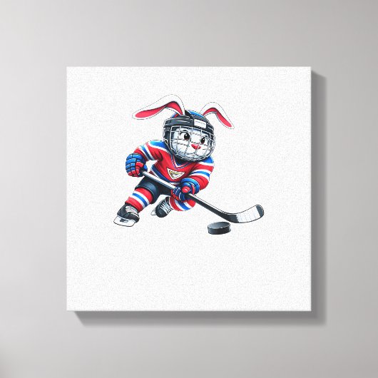 Cute Konijn Jongens Kinderen Mannen T-shirt Canvas Afdruk (Voorkant)