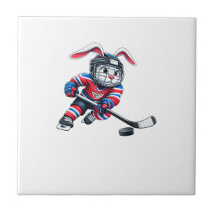 Cute Konijn Jongens Kinderen Mannen T-shirt Tegeltje