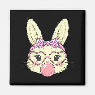 Cute Konijn Konijn Gezicht Voor Vrouwen Meisjes Ki Magneet