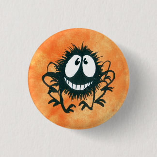 Cute Kooky Halloween Spider Button! Ronde Button 3,2 Cm