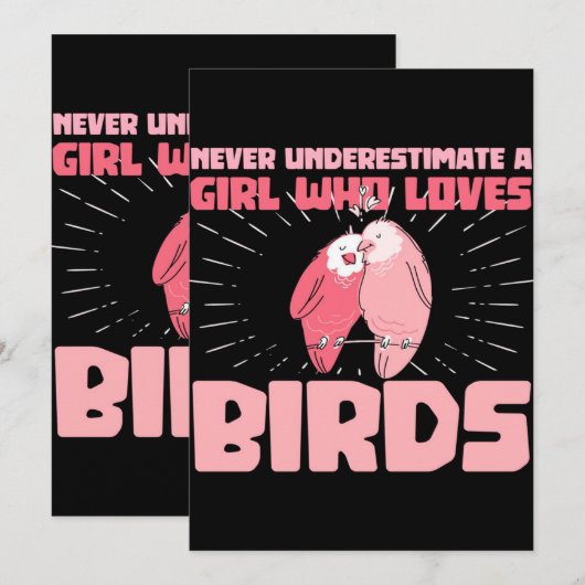 Cute koppel Bird | Ideaal cadeautje voor vogelover (Voorkant / Achterkant)