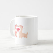 Cute Koppel Drakendesign Koffiemok (Voorkant links)