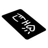 Cute Korean 애 교 Aegyo | Hangul Language Magneet (Rechterzijde)