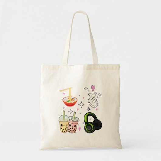Cute Korean Drama KDrama Anime Gift Idea Tote Bag (Voorkant)