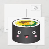 Cute Korean Gimbap Briefkaart (Voorkant / Achterkant)