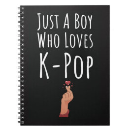 Cute Kpop-cadeaus voor jongens voor kinderen vinge Notitieboek