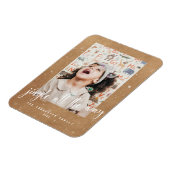 Cute Kraft Jingle Way Script 2 Photo Magneet (Linkerzijde)