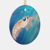 Cute Krill Keramisch Ornament (Rechts)