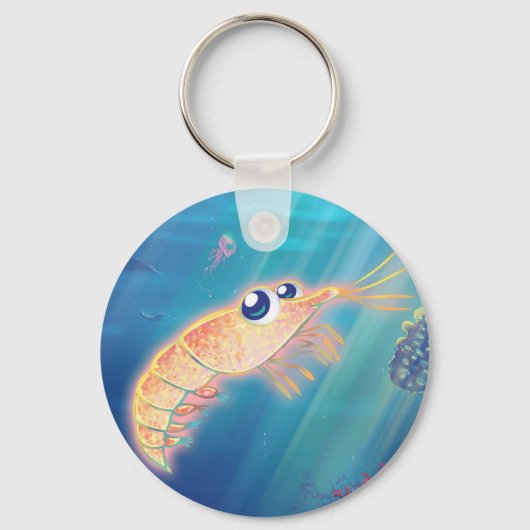 Cute Krill Sleutelhanger (Voorkant)