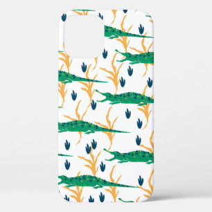 Cute krokodillen naadloos patroon. Cartoons. Case-Mate iPhone Case