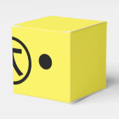 Cute Kuma Beer Kaomoji Japanse Emoticon Text Art Bedankdoosjes (Voorkant Zijde)