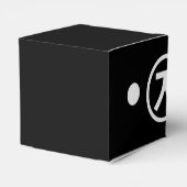 Cute Kuma Beer Kaomoji Japanse Emoticon Text Art Bedankdoosjes (Achterkant)