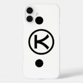 Cute Kuma Beer Kaomoji Japanse Emoticon Text Art Case-Mate iPhone Case (Achterkant)