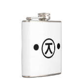 Cute Kuma Beer Kaomoji Japanse Emoticon Text Art Heupfles (Rechts)